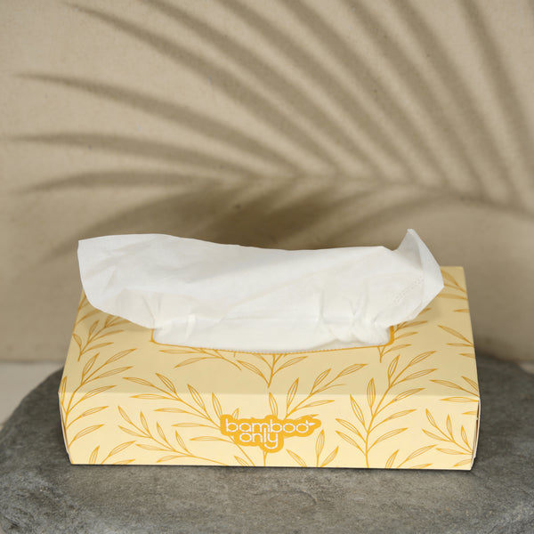 Bamboo Facial Tissues – 12 Boxes